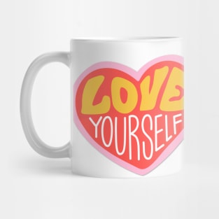 Love Yourself Women's Tank | Motivational gym workout tank | Inspirational Yoga Mug